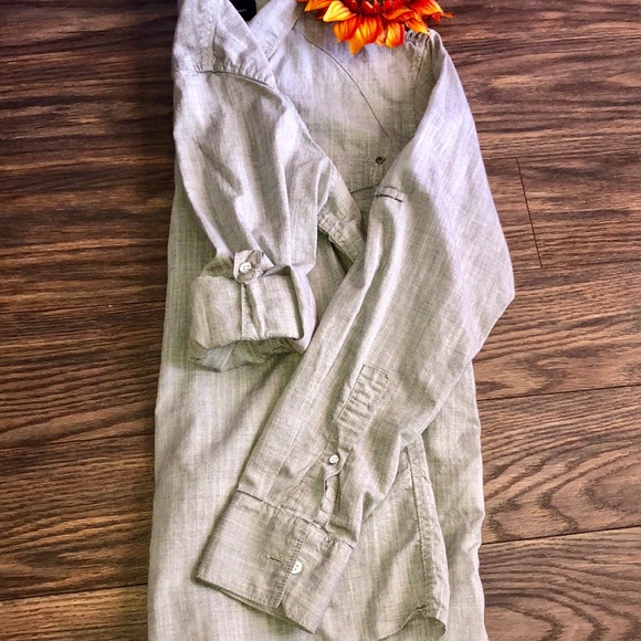 ❌SOLD❌🦋B2G1🦋Men’s INC Collared Dress Shirt MED - Picture 5 of 8